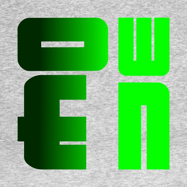 Owen, name, typography by Furashop